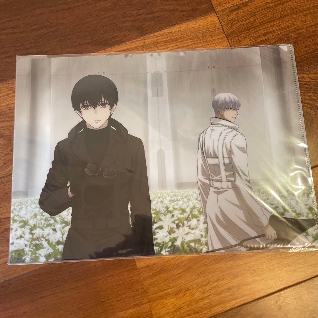 希少 レア 東京喰種 トーキョーグール 金木研 有馬貴将 クリアファイル