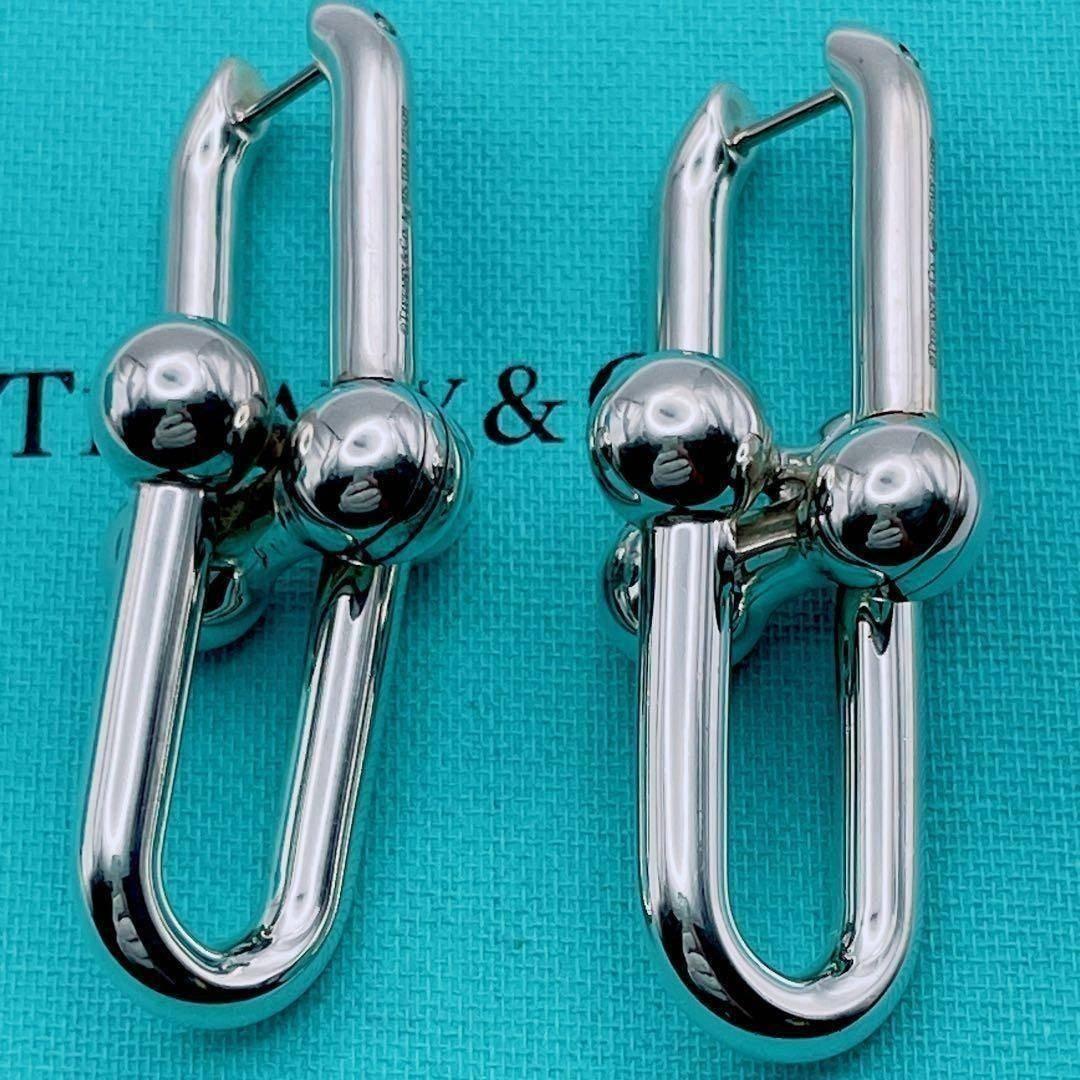 Tiffany & Co. ハードウェア　ピアス　エクストララージ　リンク