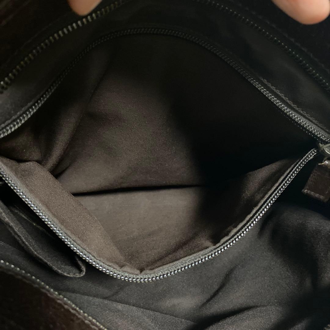 値下げGUCCI GGキャンバス ロゴ　シェリーライン レザー ショルダーバッグ