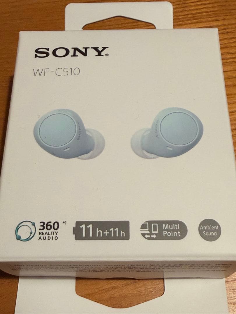 【未開封未使用品】SONY WF-C510 ワイヤレスイヤホン ブルー