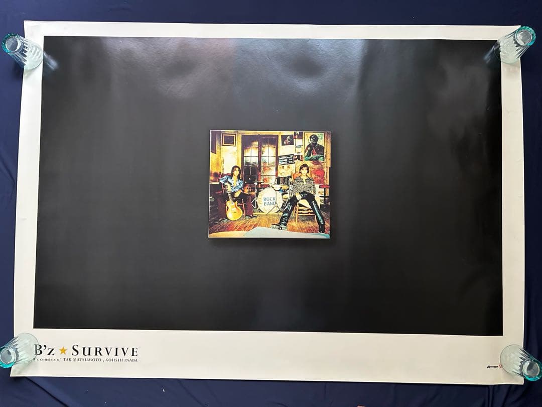 ☆激レア☆B'z☆SURVIVE☆駅貼りサイズ☆超特大B0ポスター☆非売品☆