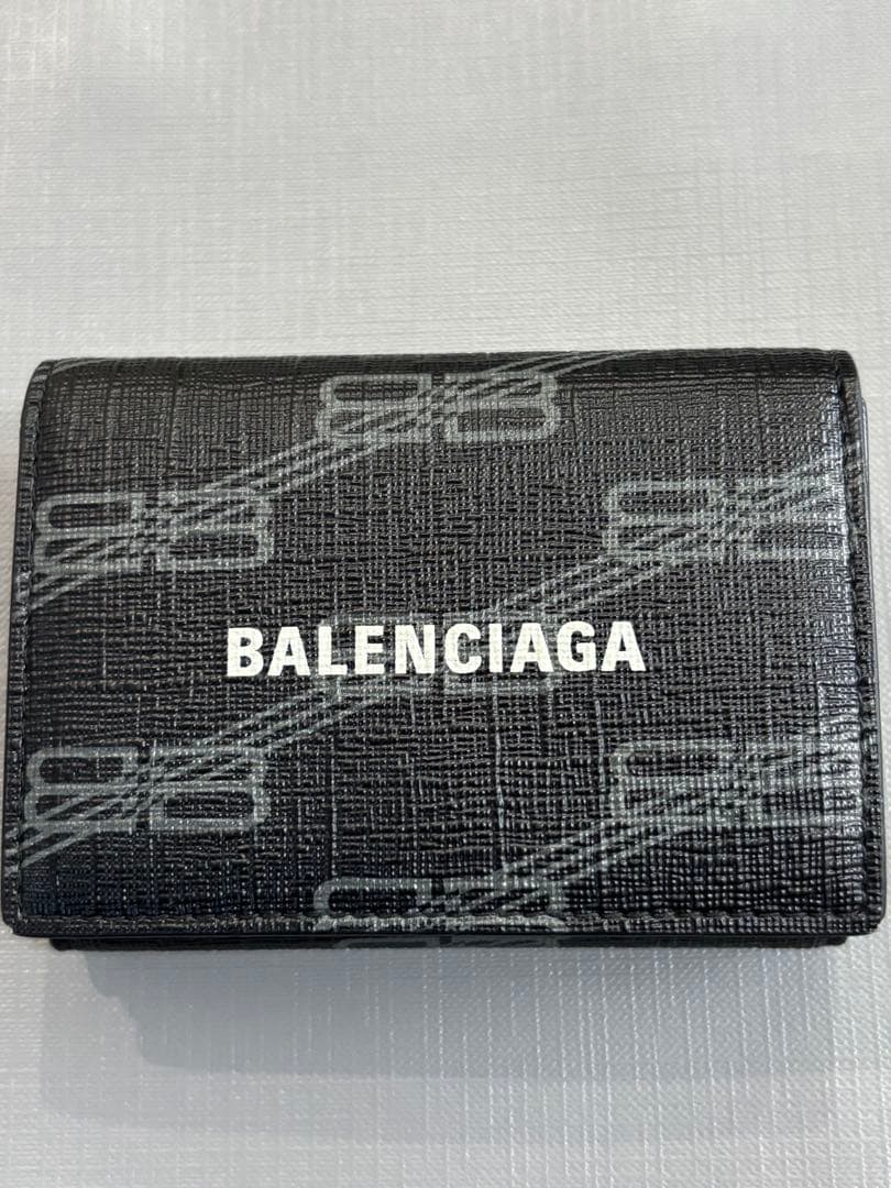 BALENCIAGA 三つ折り財布 ブラック