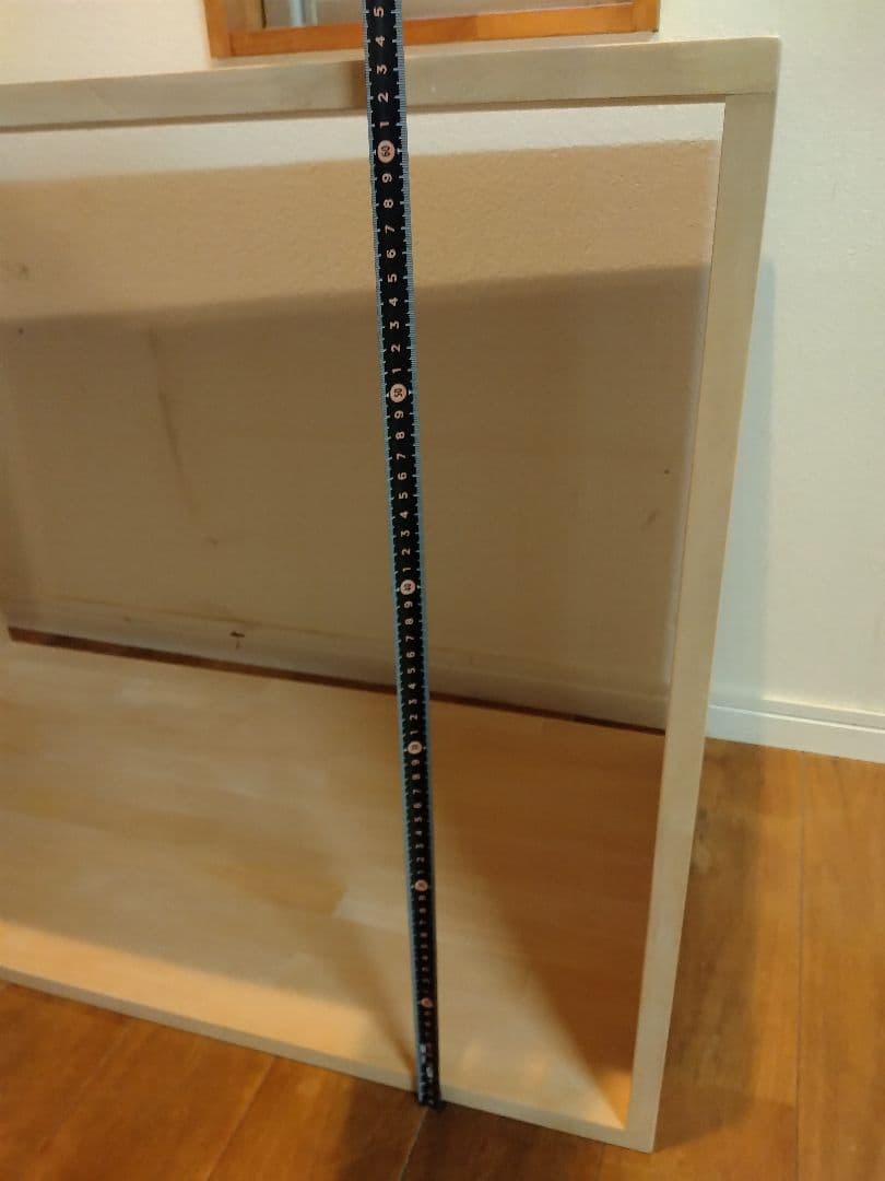 木製　ハンドメイド　オーダー　ロの字　棚　シェルフ　水槽台　テレビボード