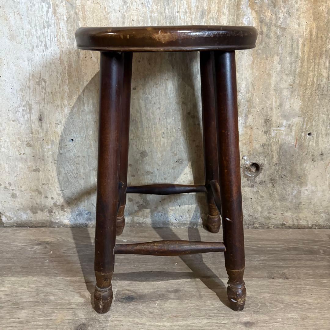 ヴィンテージ　スツール　ラウンドスツール　②