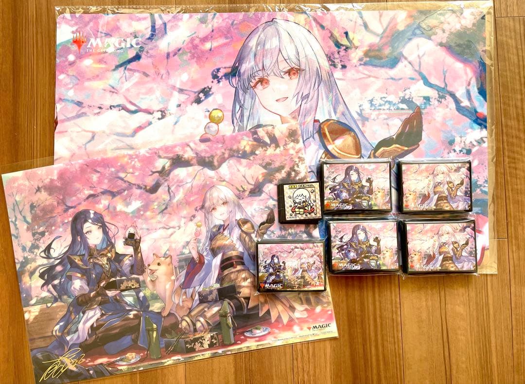 MTG 放浪皇のお花見キャンペーン 放浪皇Ver. プレイマット スリーブ等
