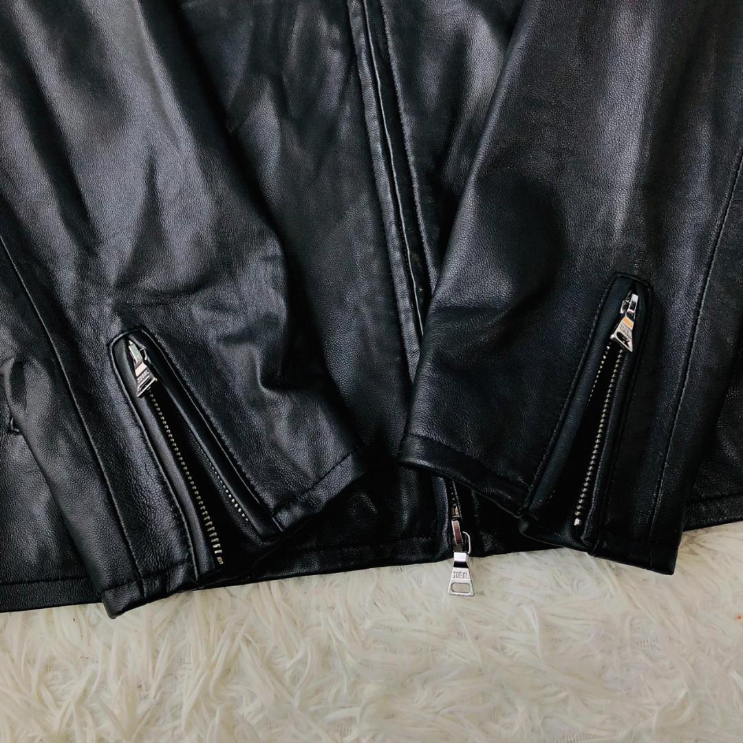 【希少XL】tk.TAKEO KIKUCHI シングルライダース 羊革