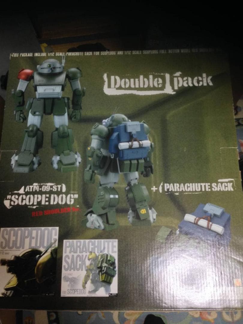 限定 1/12 ボトムズ スコープドッグ レッドショルダー＋パラシュートザック