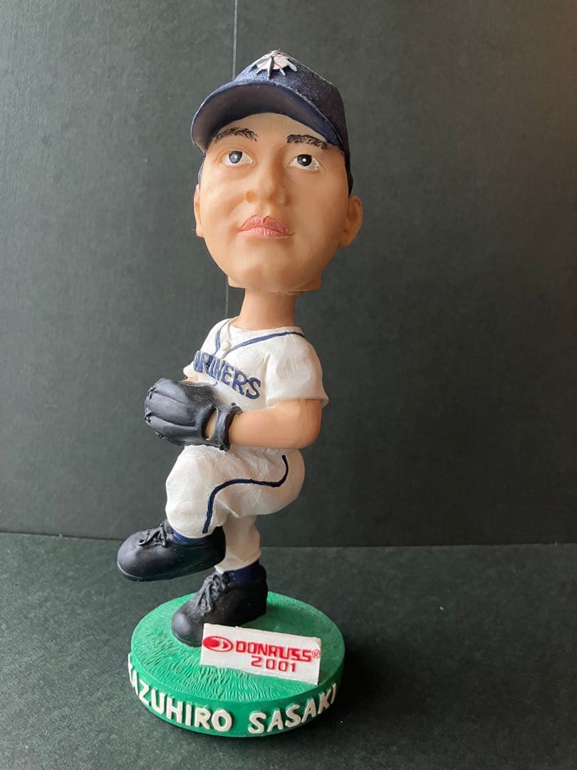 2001 Donruss　MLBボブルヘッド人形　全22体フルコンプ　カード付