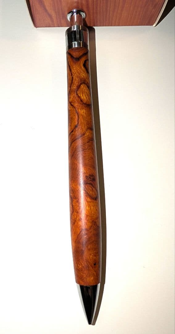 工房楔　デザートアイアンウッド　シャープペンシル0.5mm　真鍮パイプ