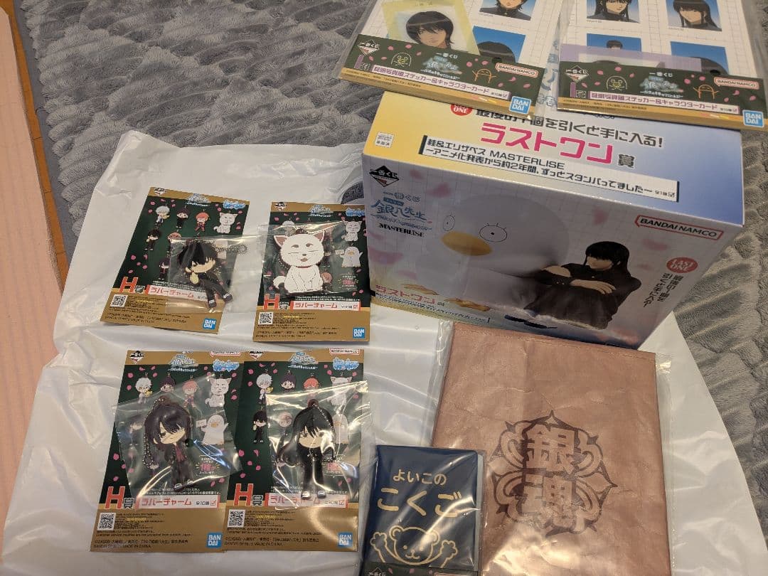 一番くじ　銀八先生　ラストワン賞　桂＆エリザベス　フィギュア　他 銀魂 合計9点