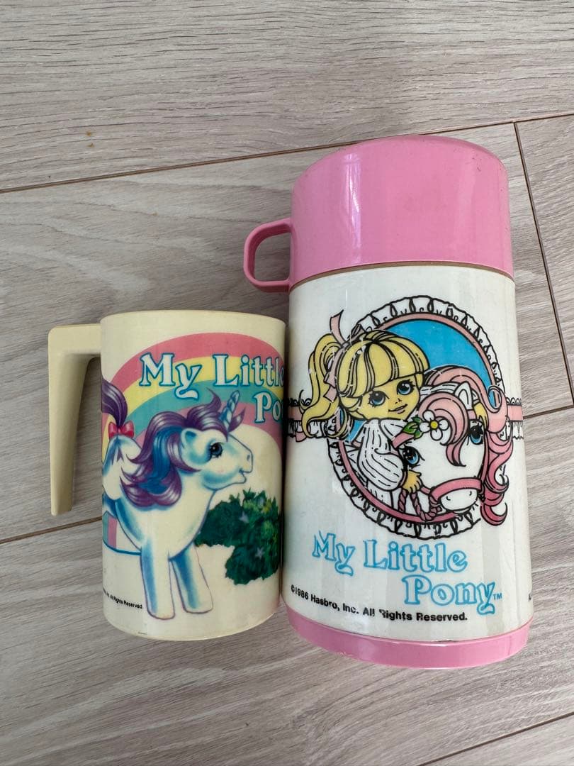 1986年マイリトルポニー 1984年コップ　ヴィンテージ G1ナイルパーチ