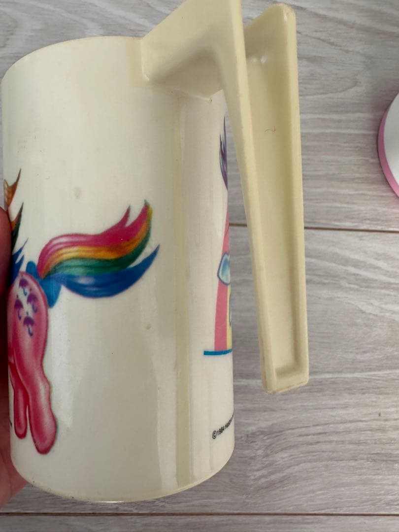 1986年マイリトルポニー 1984年コップ　ヴィンテージ G1ナイルパーチ