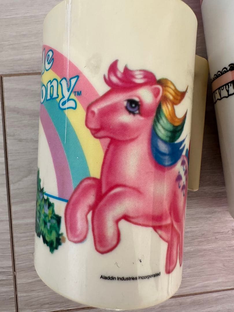 1986年マイリトルポニー 1984年コップ　ヴィンテージ G1ナイルパーチ