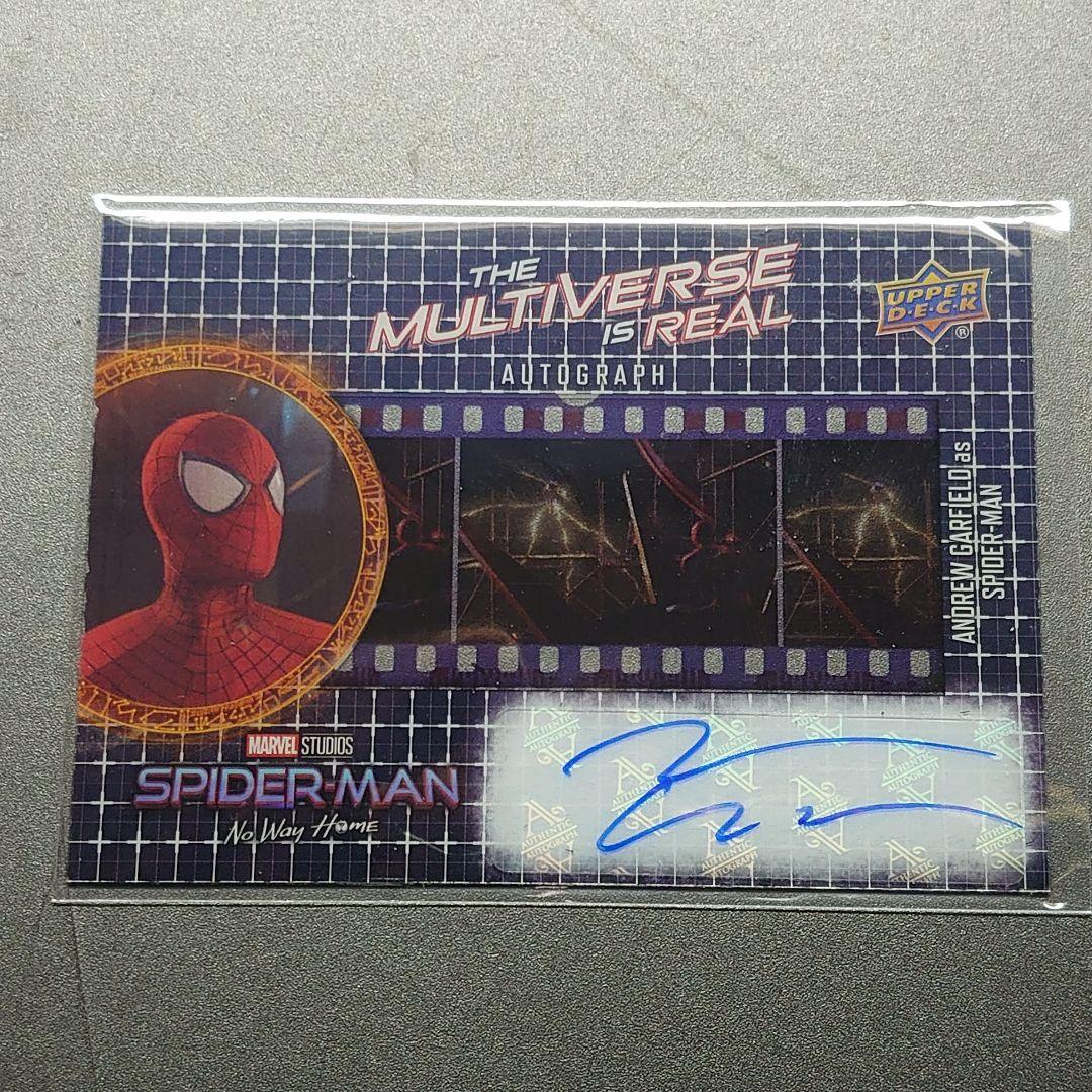 UPPER DECK スパイダーマン ノーウェイホーム サイン カード