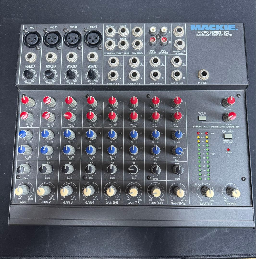 配信機器・PA機器・レコーディング機器 MACKIE 1202