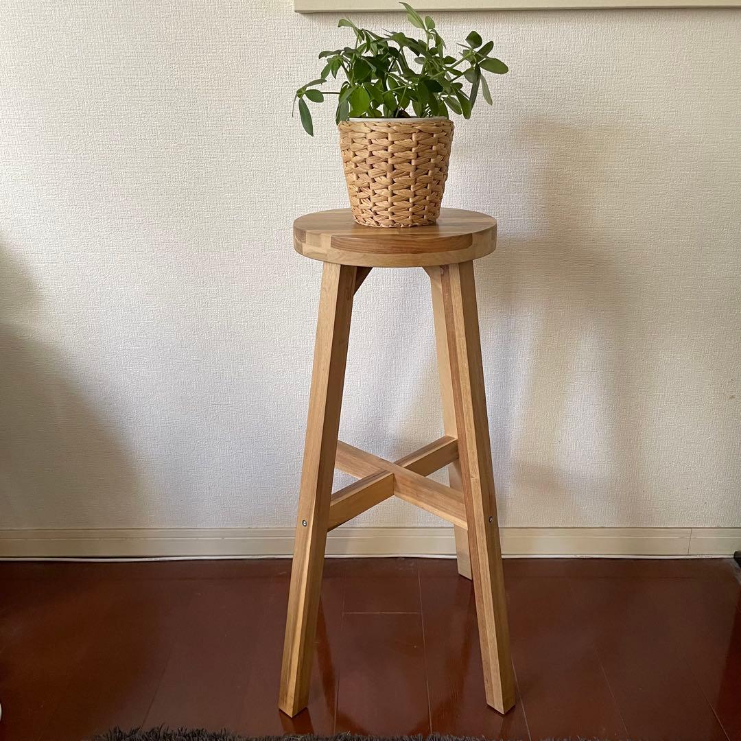 廃盤品　IKEA イケア　SKOGSTA スコグスタ　スツール　椅子　2脚