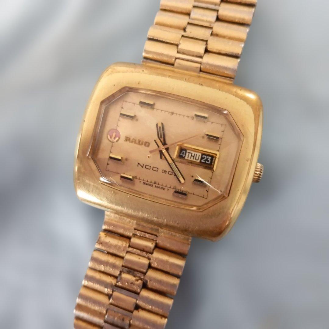 RADO NQC 300 自動巻き 腕時計 ゴールド