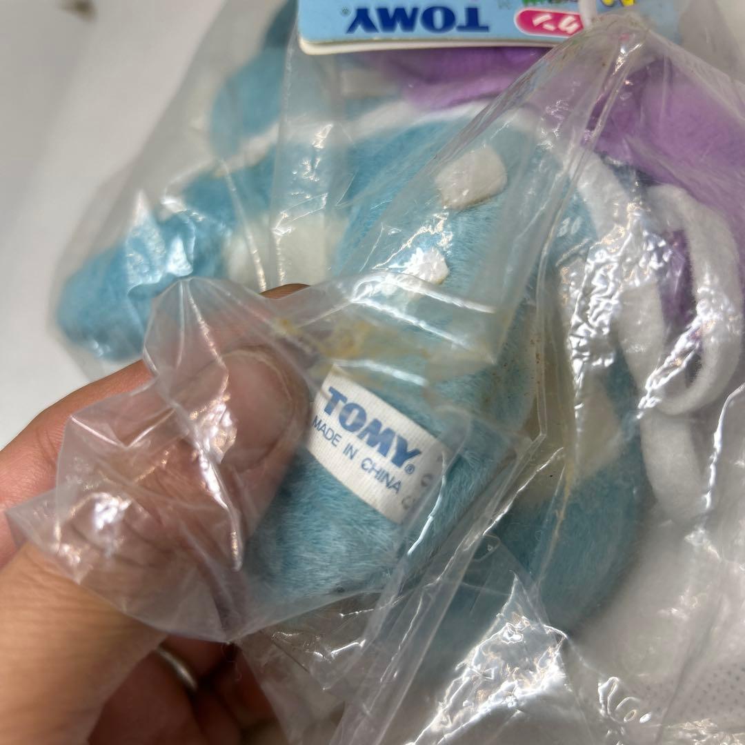 超希少　当時物　スイクン　ぬいぐるみ　完全未開封　トミー　TOMY