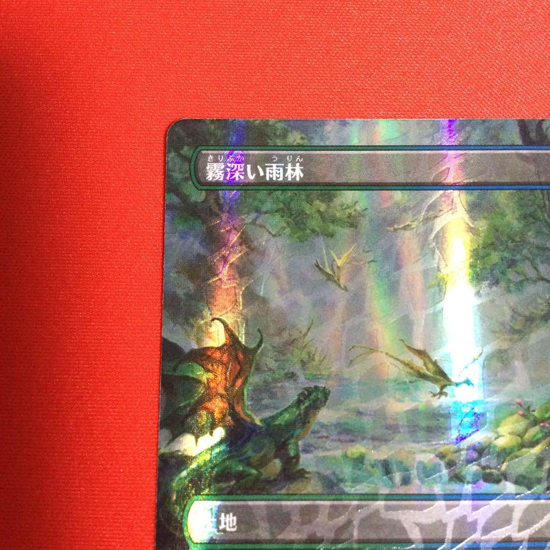 霧深い雨林　Misty Rainforest　ドラゴンスケイル　foil