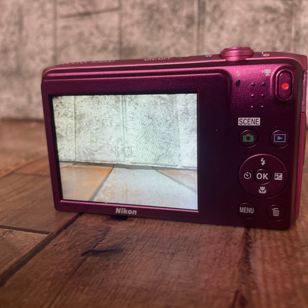 #882 Nikon COOLPIX S3600 ピンク