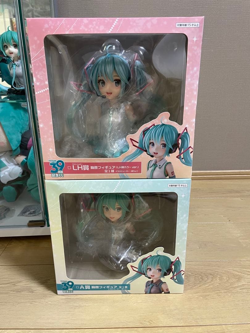 初音ミク 胸像フィギュア　2体セット