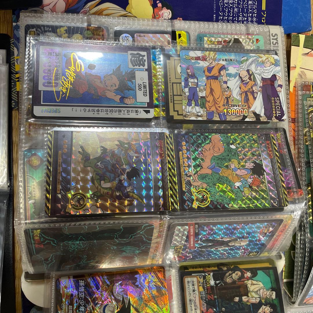 ドラゴンボールキラカード、ノーマル。他グッズキラカードがほとんどです。