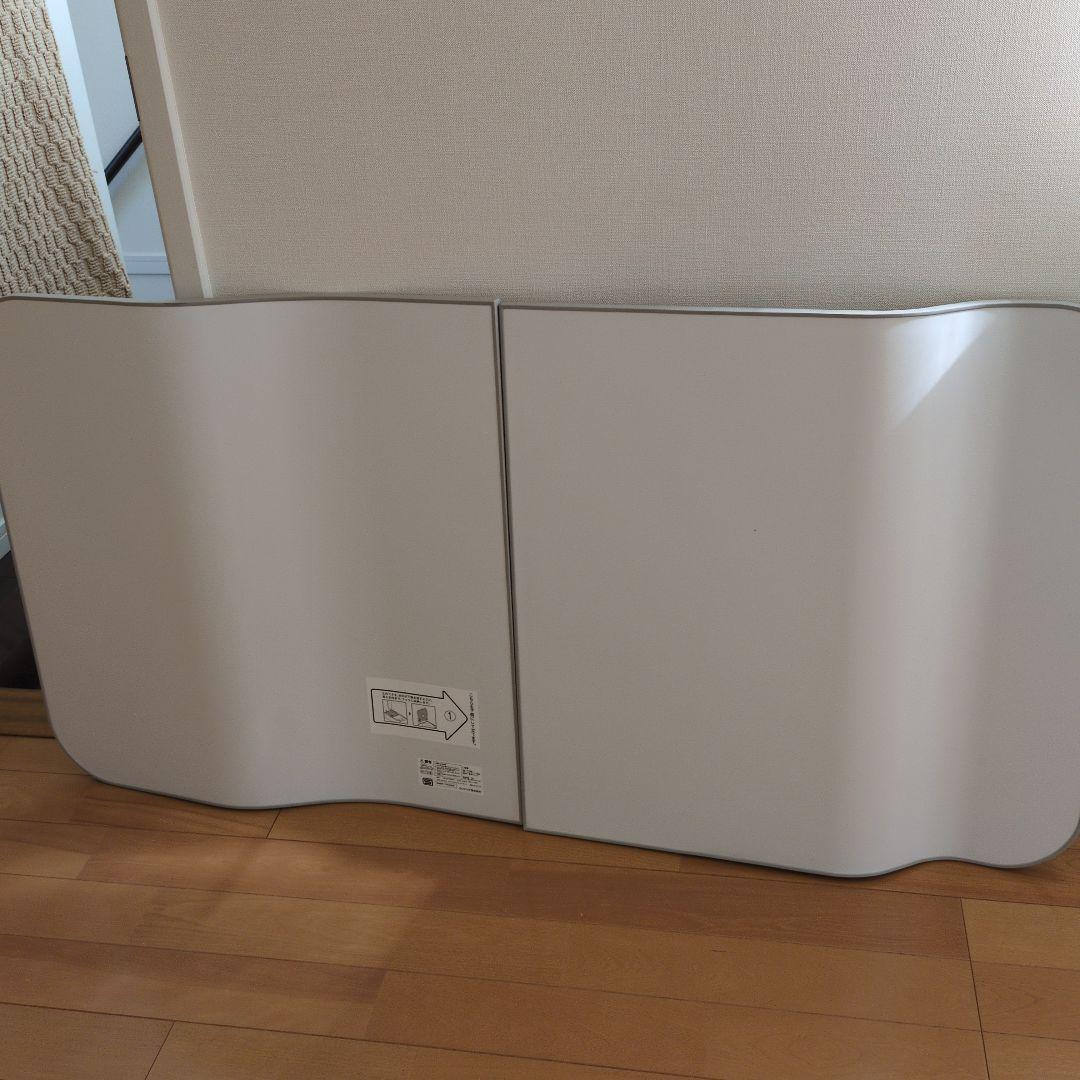 ホワイト風呂ふた 720mm x 1402mmアクリアバス1616型