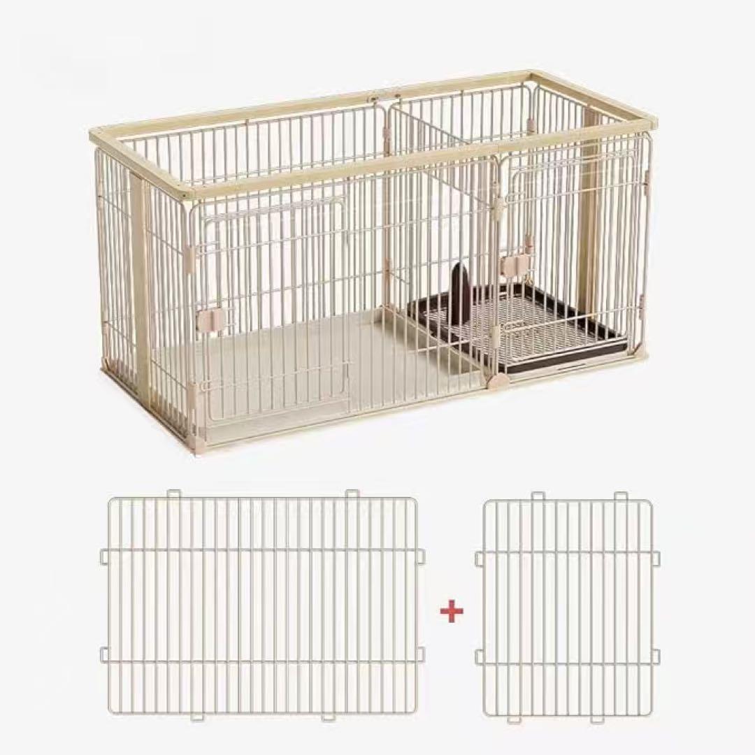 小中型犬用金属製犬用ケージ