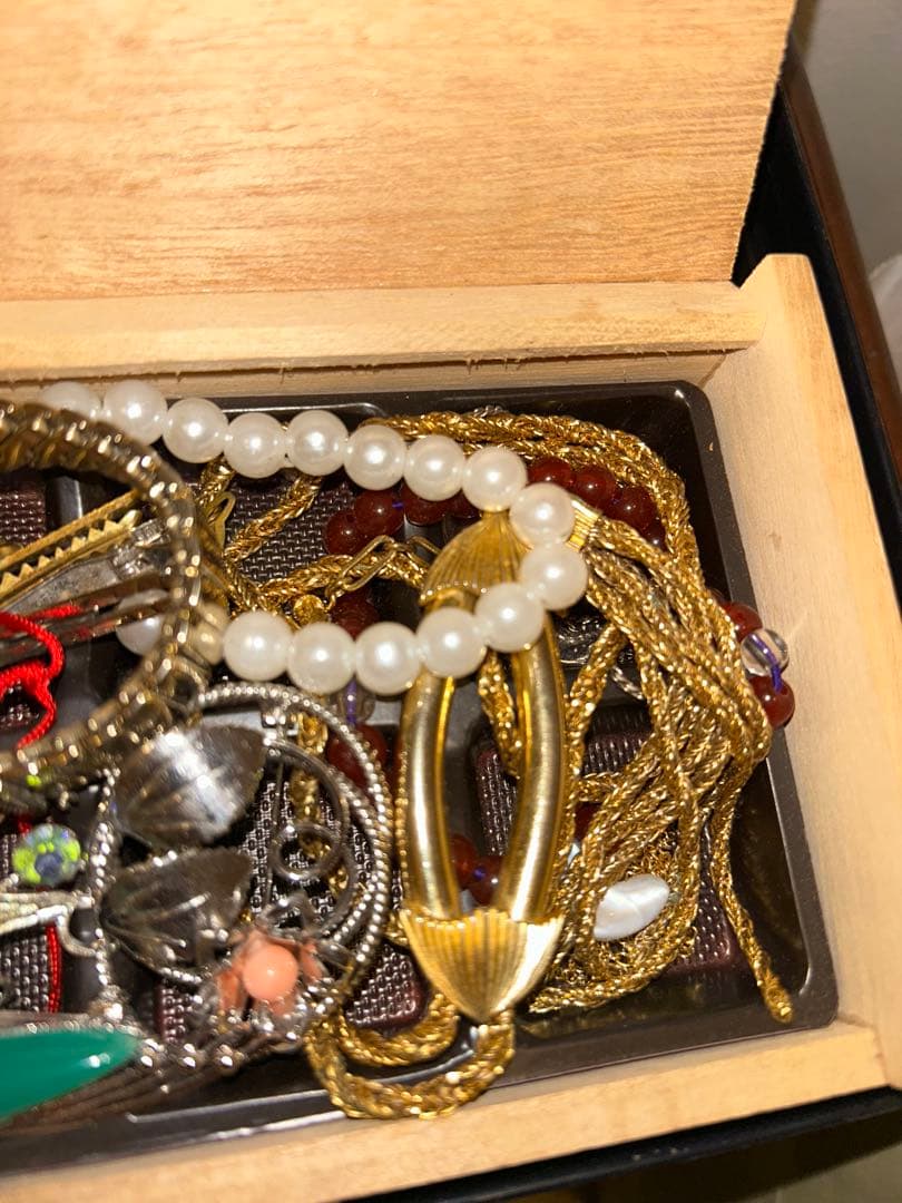 K14WG刻印有 ヴィンテージ アクセサリーまとめ売り 腕時計 ネックレス 等