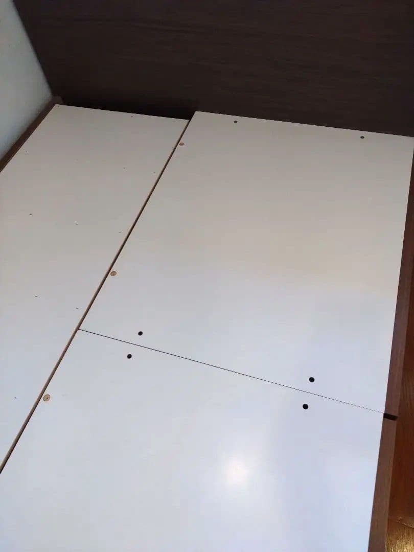 【美品】ニトリ、シングルベッドフレーム、大容量引出し付き、引き取り希望(京都市)