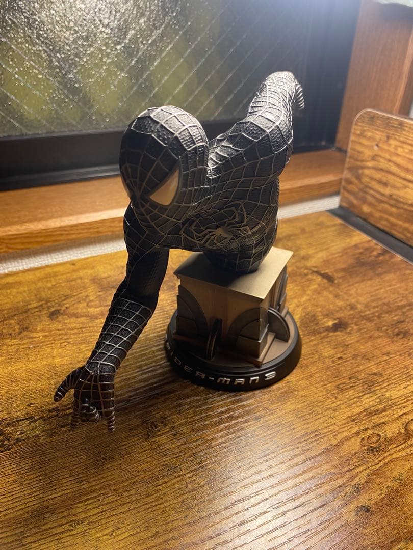 スパイダーマン3 ブラックスーツ ミニバスト コレクターズ　2007