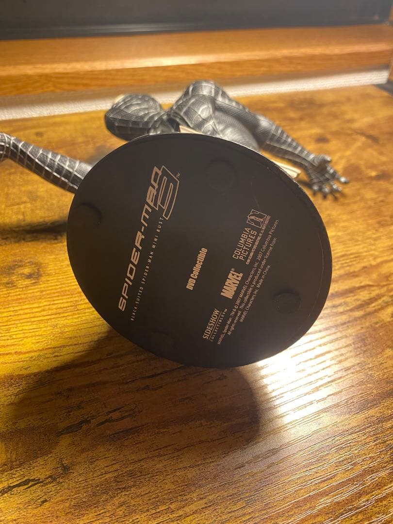 スパイダーマン3 ブラックスーツ ミニバスト コレクターズ　2007