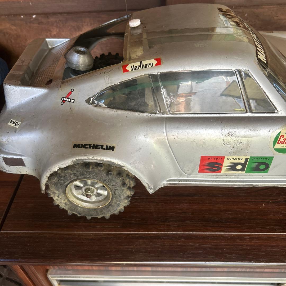 Porsche 930 turbo ラリー バギー エンジンラジコンカー