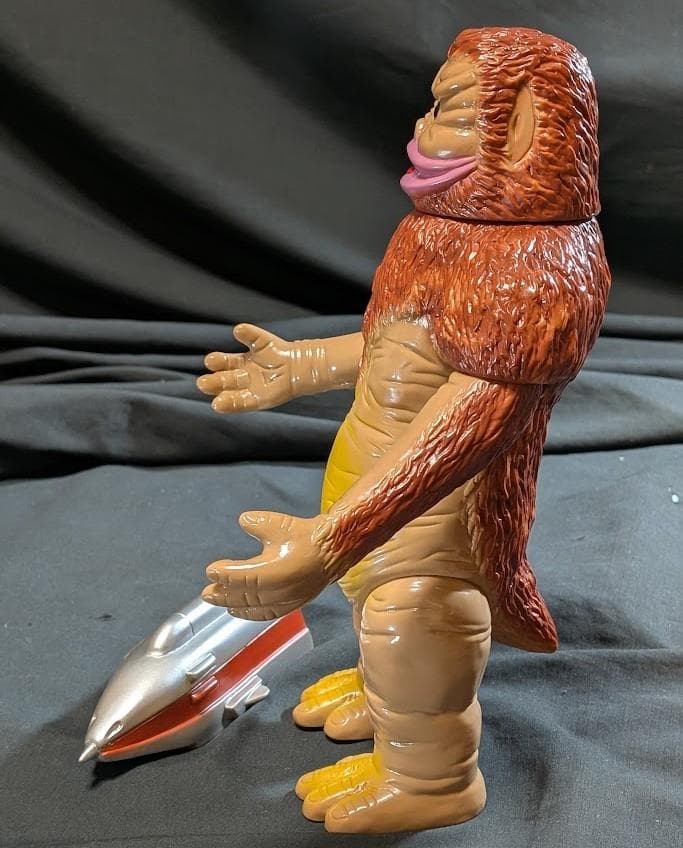 人工生命Ｍ１号「ウルトラＱ」登場怪獣（マーミット）怪獣天国ソフビ＋イナズマ号付