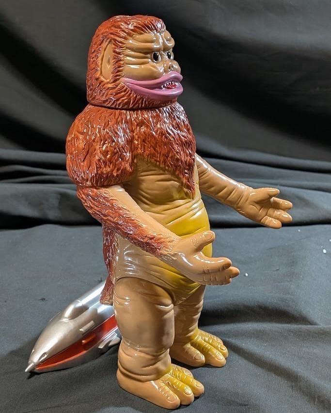 人工生命Ｍ１号「ウルトラＱ」登場怪獣（マーミット）怪獣天国ソフビ＋イナズマ号付