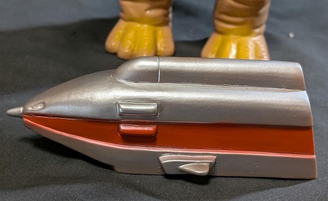 人工生命Ｍ１号「ウルトラＱ」登場怪獣（マーミット）怪獣天国ソフビ＋イナズマ号付