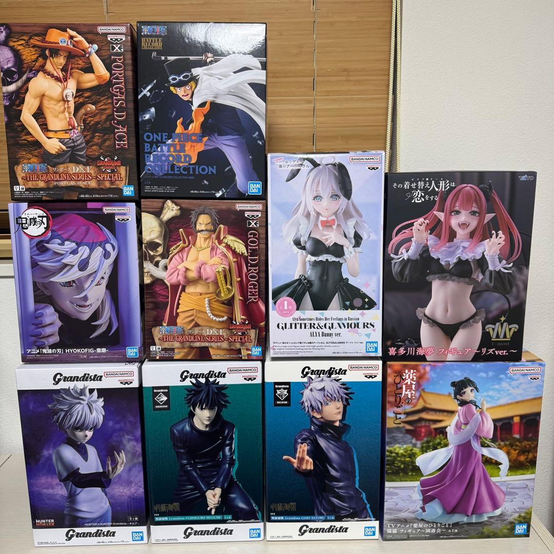 ジャンプ系人気作品 美少女系 プライズフィギュア10体セット