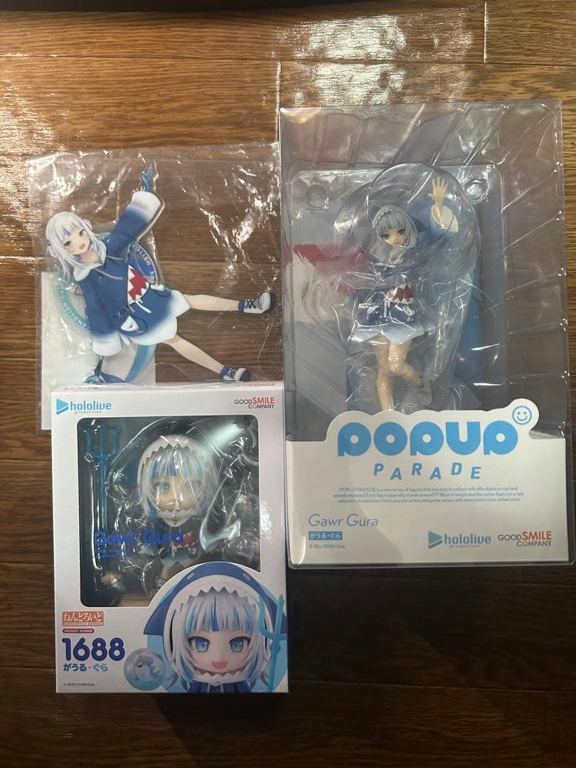 ホロライブEN　がうる・ぐら　ねんどろいど　POP UP PARADE アクスタ