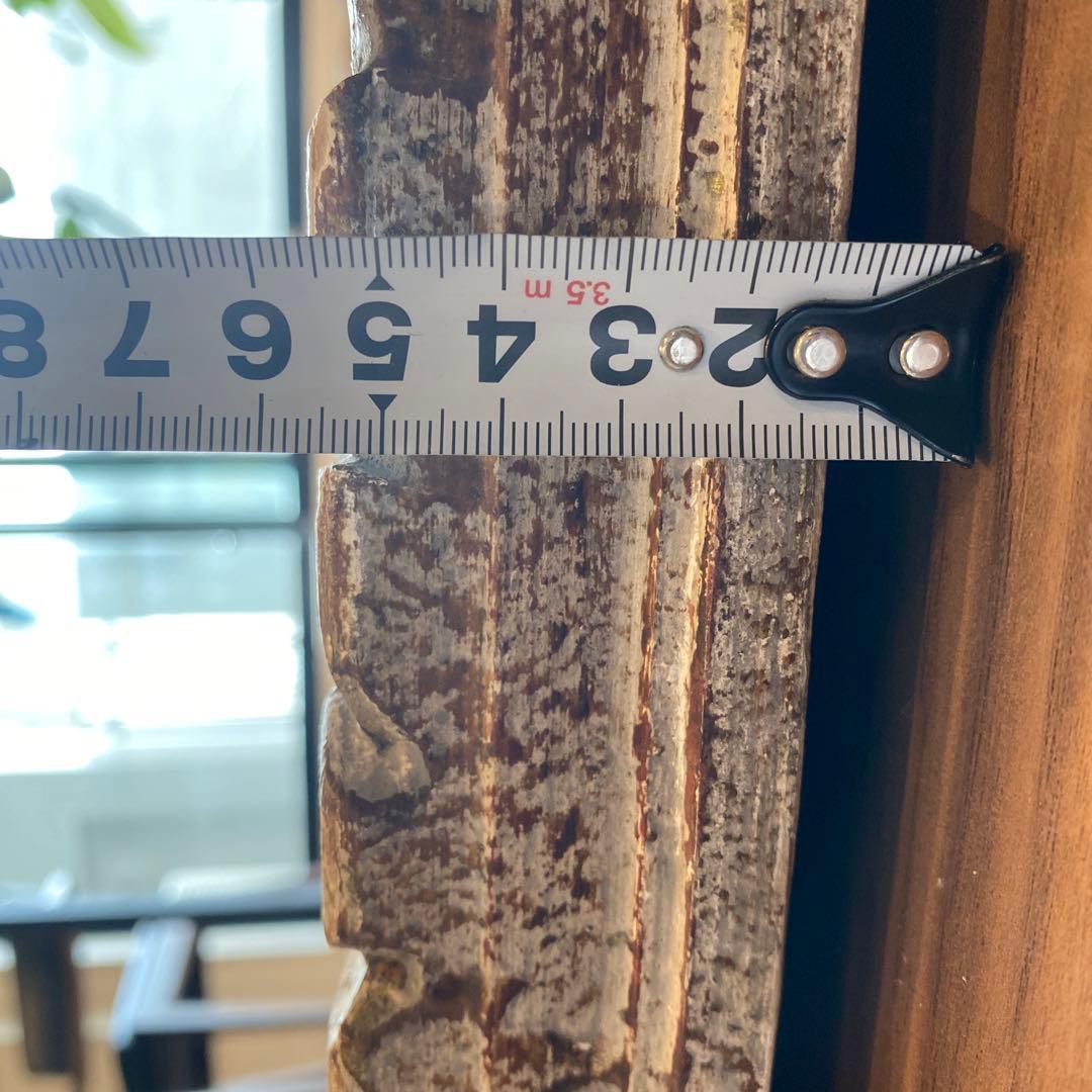 大型木製額縁　アンティーク　フレーム