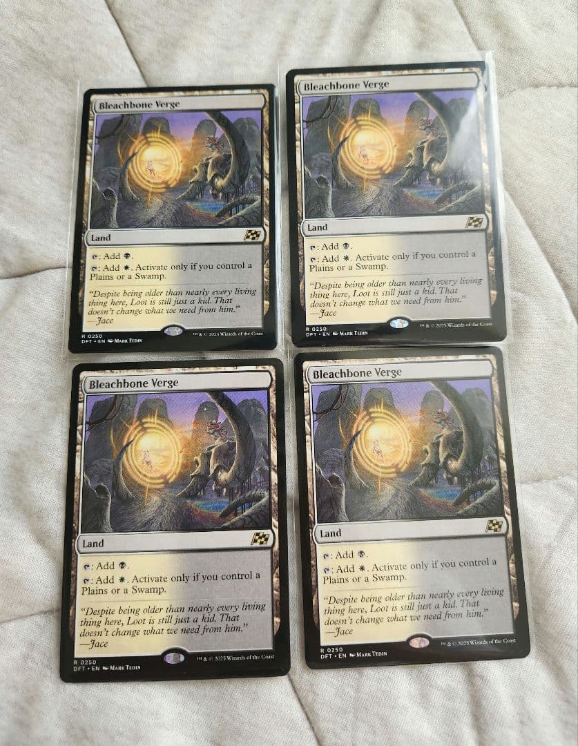 霊気走破　ブリーチボーンの境界　英語　通常版　non-foil 4枚セット