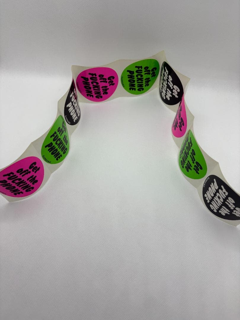 Supreme Get off the PHONE ステッカー 9枚セット