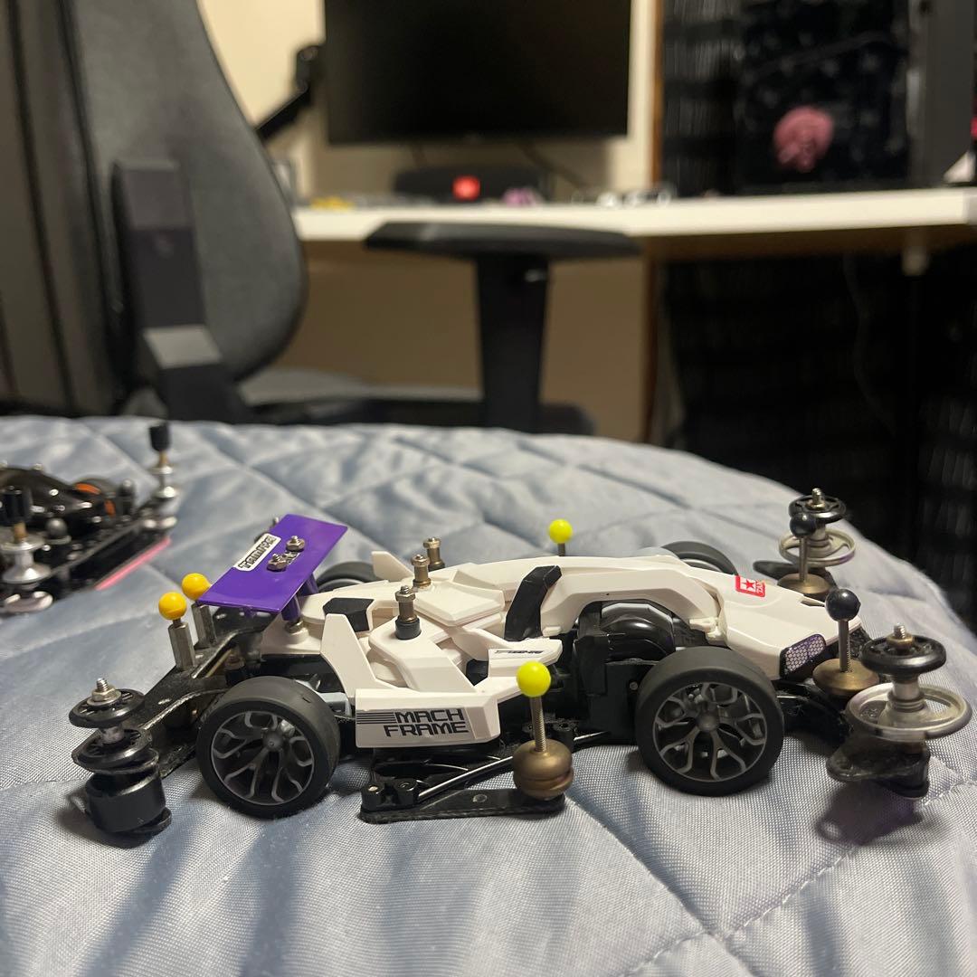 ミニ四駆セット ブラック/グレー/ホワイト