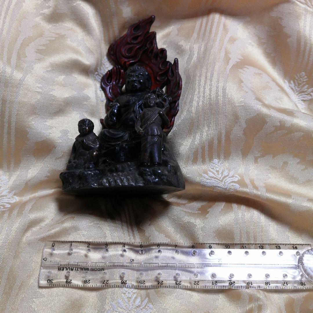 仏像　成田不動尊　開運厄除け　大護摩修行　骨董　アンティーク　像