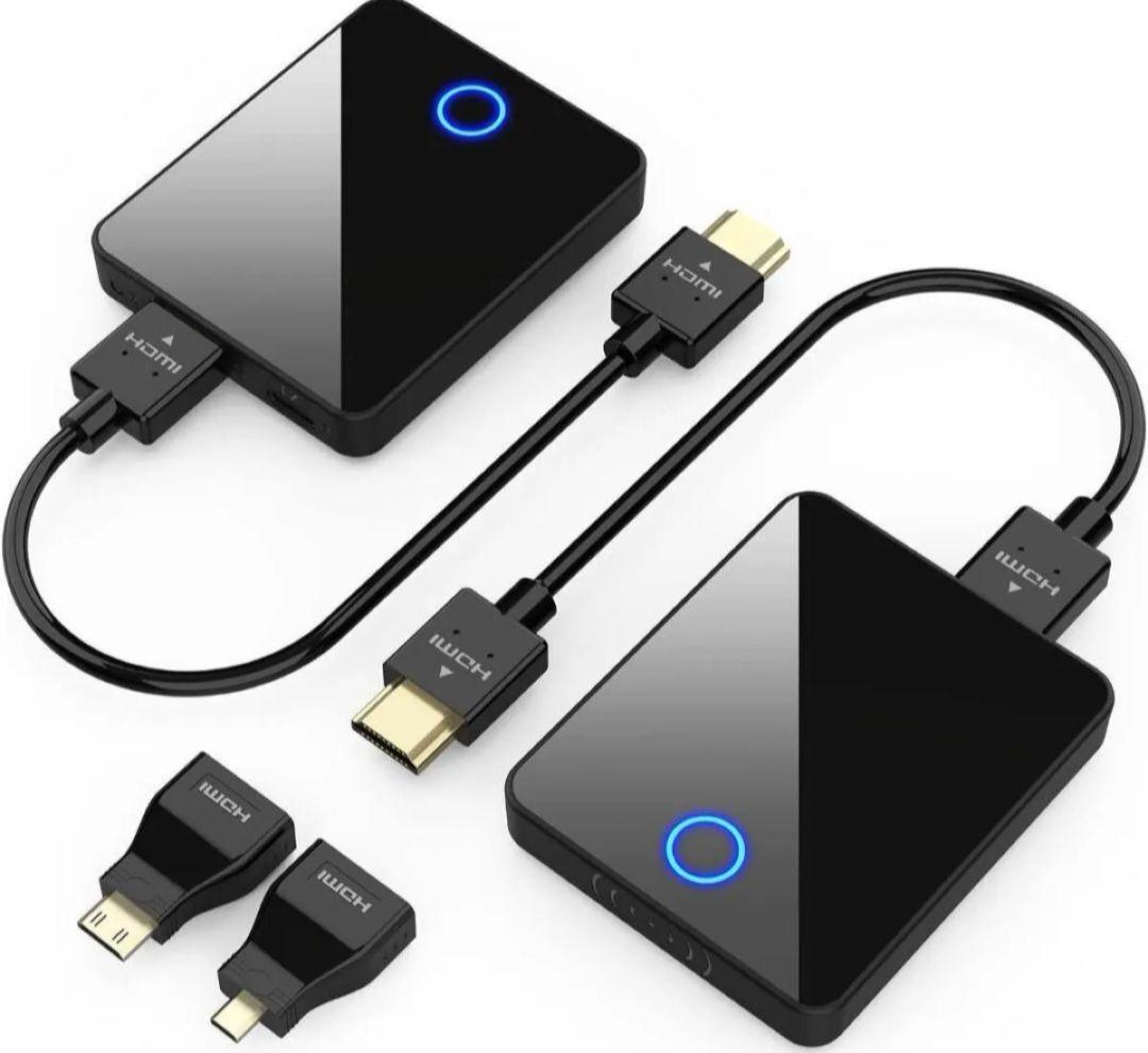 最安値❥ワイヤレスHDMI送信機 受信機 4K 5Ghz 30M日本技適認証取得
