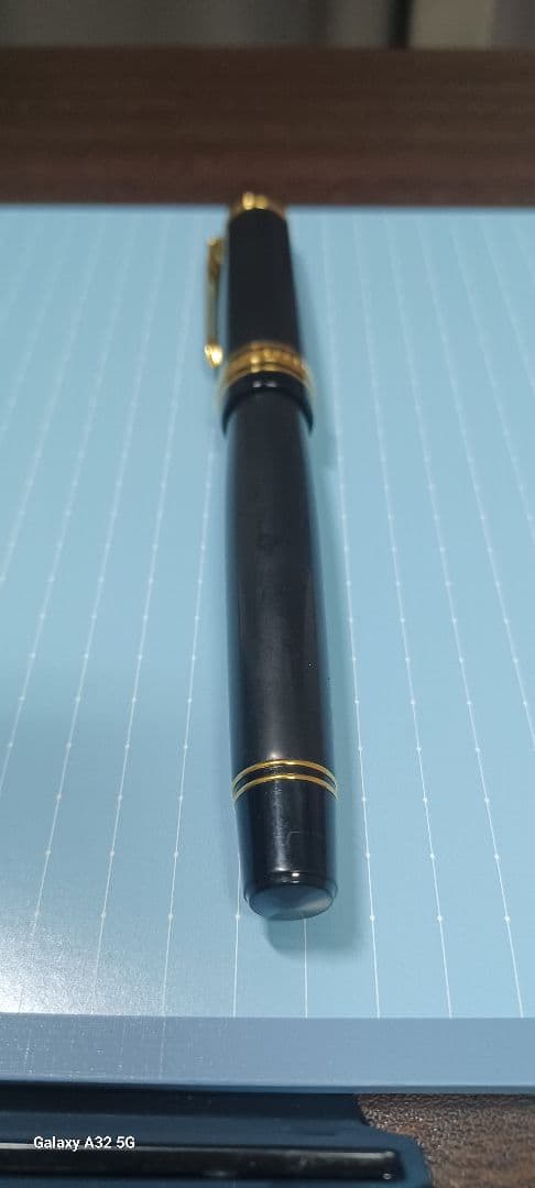 麻辣おひつじさま カスタム845 75周年 万年筆 M 中字 エボナイト