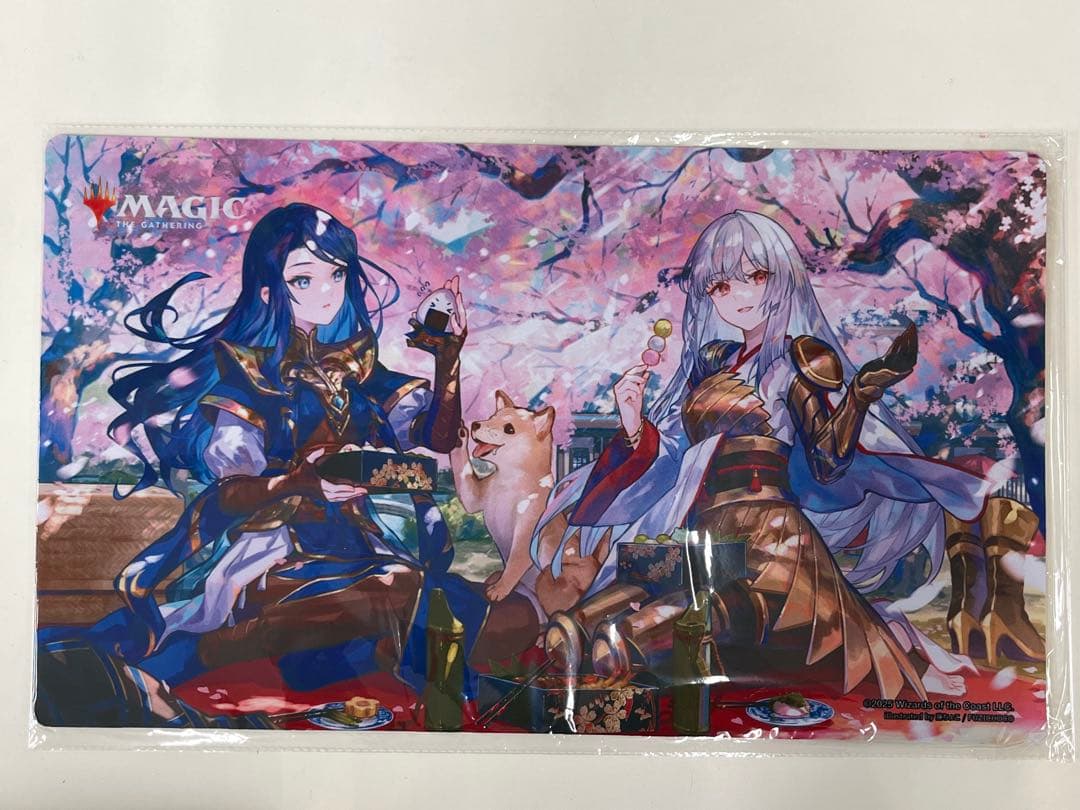 【MTG】未開封 放浪皇&ナーセットプレイマット 放浪皇のお花見キャンペーン