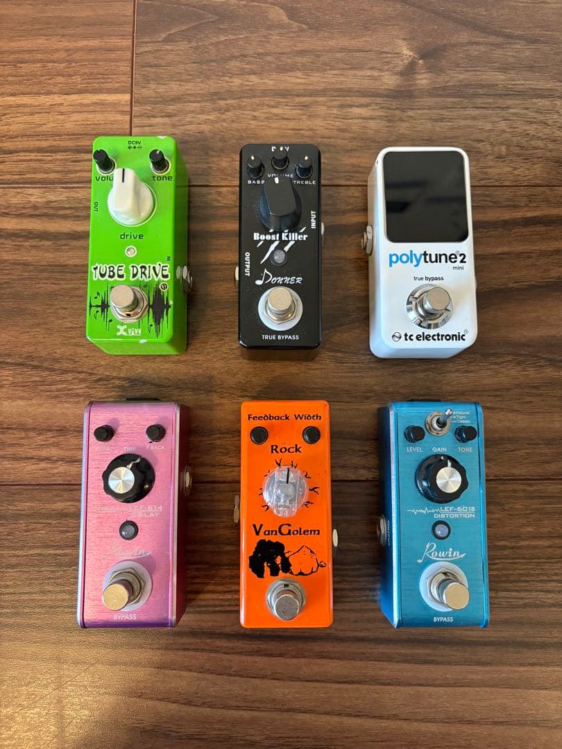 ギターミニエフェクター　セット売り