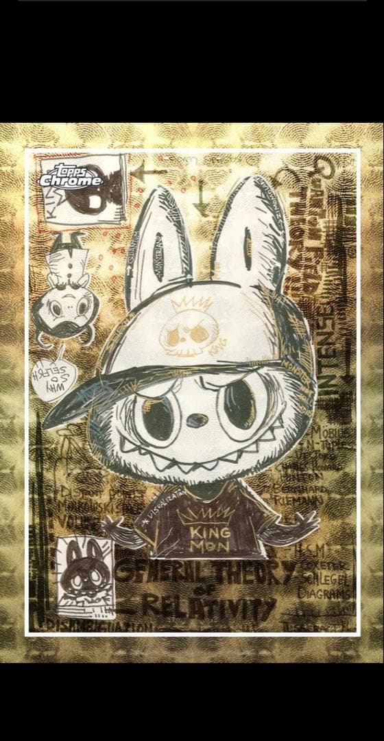 Topps Chrome 10周年記念ボックス　ラブブ 5BOX 新品未開封