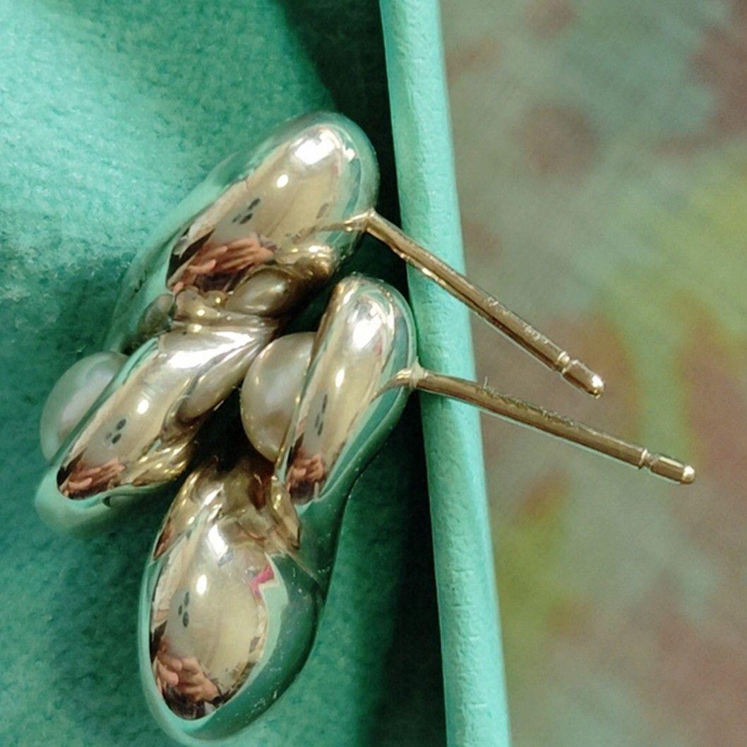 豊臣秀吉✨️値下げ　インフィニティパールピアス