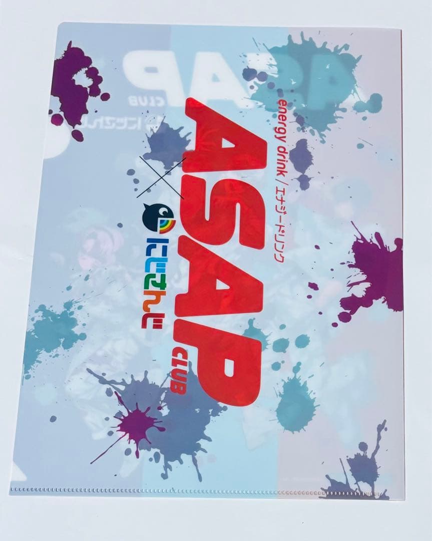 APAP CLUB × にじさんじ 限定 コラボクリアファイル